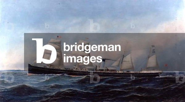 The Steam and Sail Ship `Lydian Monarch'