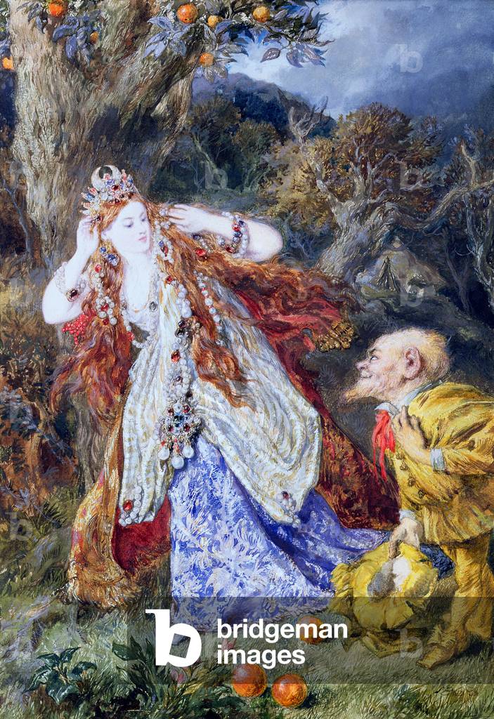 The Yellow Dwarf, 1868 (w/c)
