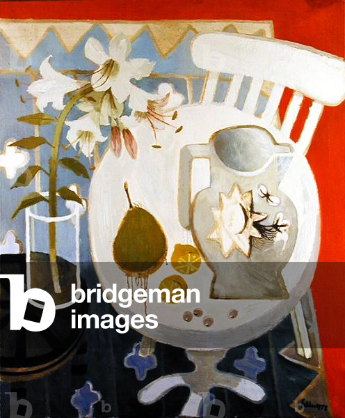The White Chair, 1978 (oil on canvas)