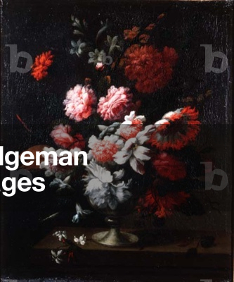 Still life of flowers in an urn (pair of 78178)