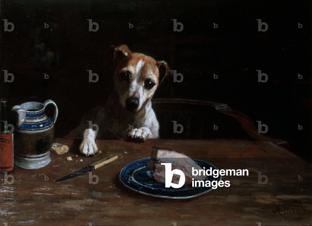 Temptation (oil on canvas)