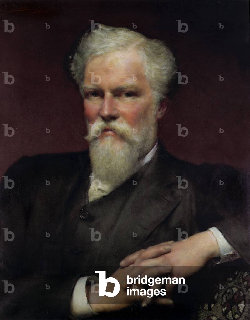 Portrait of Sir Alfred Waterhouse, 1891 (oil on canvas)