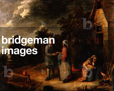 Peasants by a Cottage