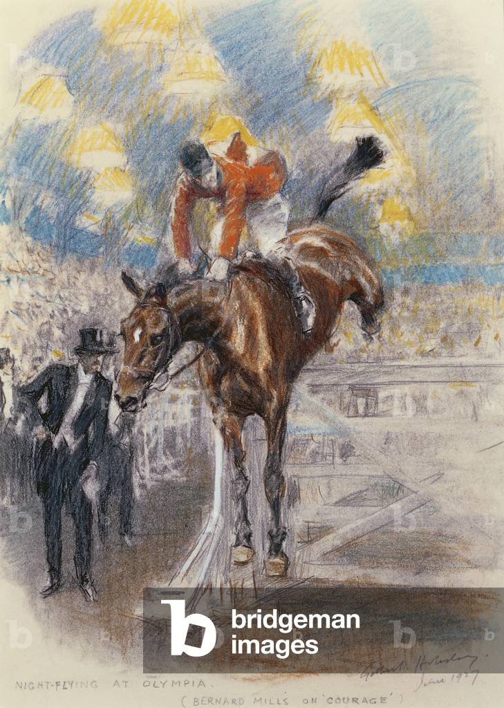 Night Flying at Olympia - Bernard Mills on Courage