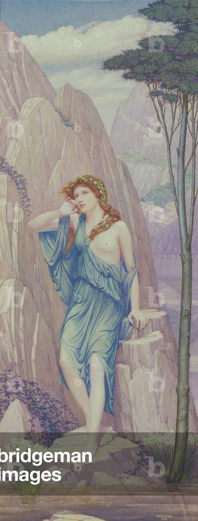 Nymph by a Pool