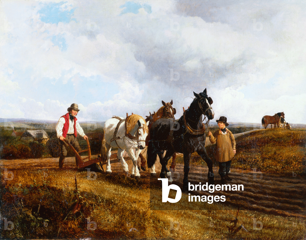 Ploughing, 1862