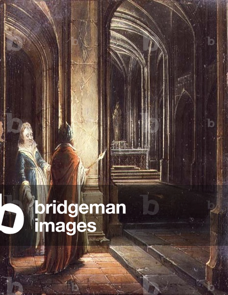 Figures in a Church