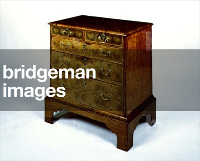 William and Mary oyster veneered chest