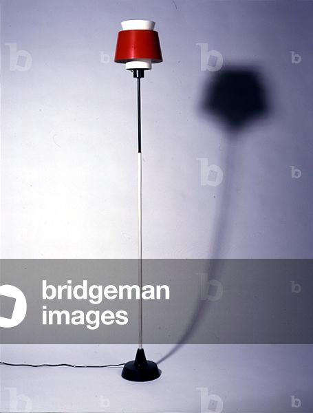 Standard lamp, manufactured by Stilnovo, 1950s (painted metal)