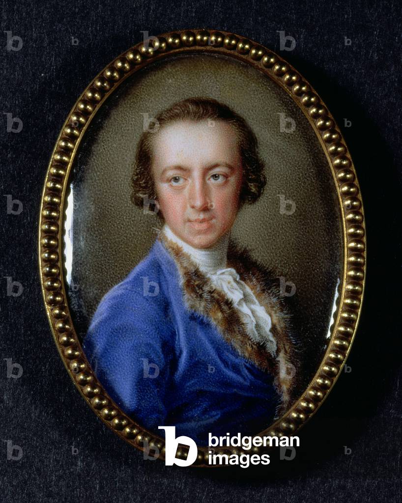 Portrait of Horace Walpole, (1717-97)
