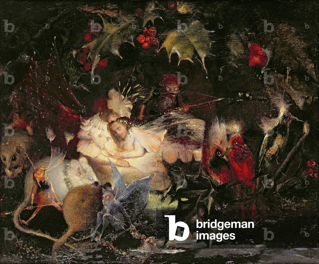 The Fairy Bower (oil on canvas)