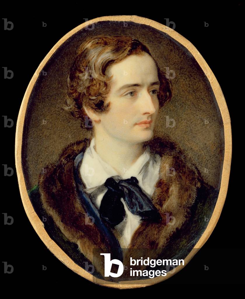 Portrait Miniature of John Keats (w/c on ivory) (detail of 67539)