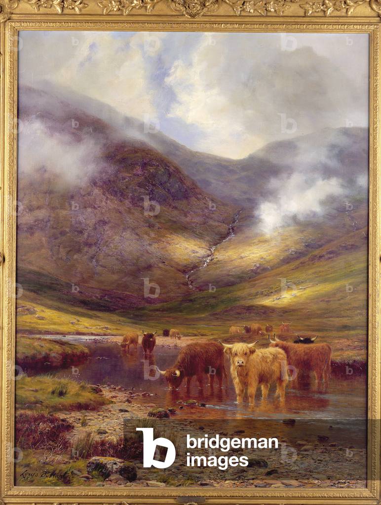 The Hills of Ardgell (oil on canvas)