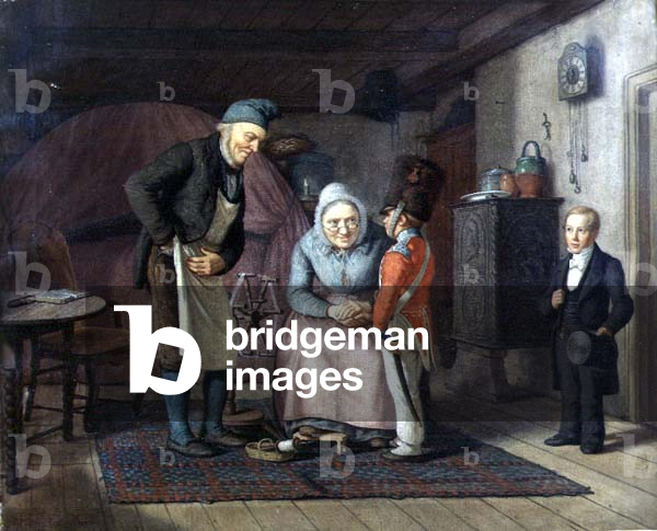 Visiting the Grandparents before First Communion