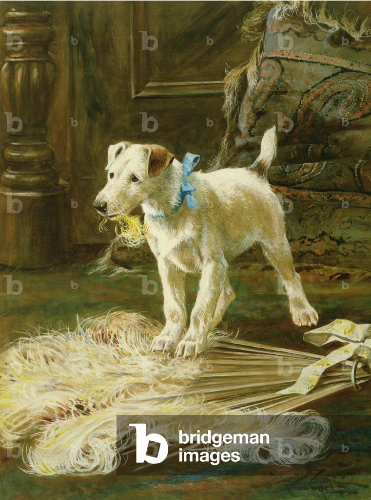 Mischief (oil on canvas)