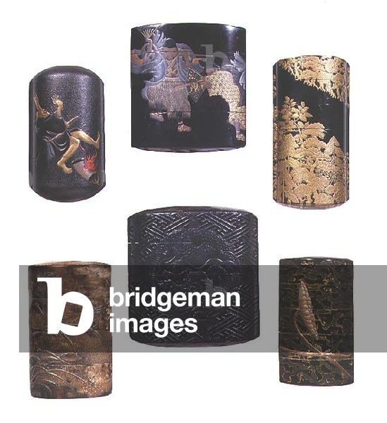 Selection of Japanese inro, 18th century