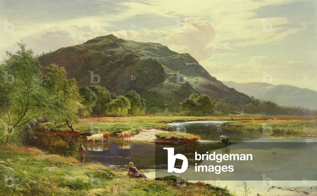Highland Loch Scene