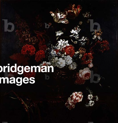 Still Life of Flowers in a Copper Vase