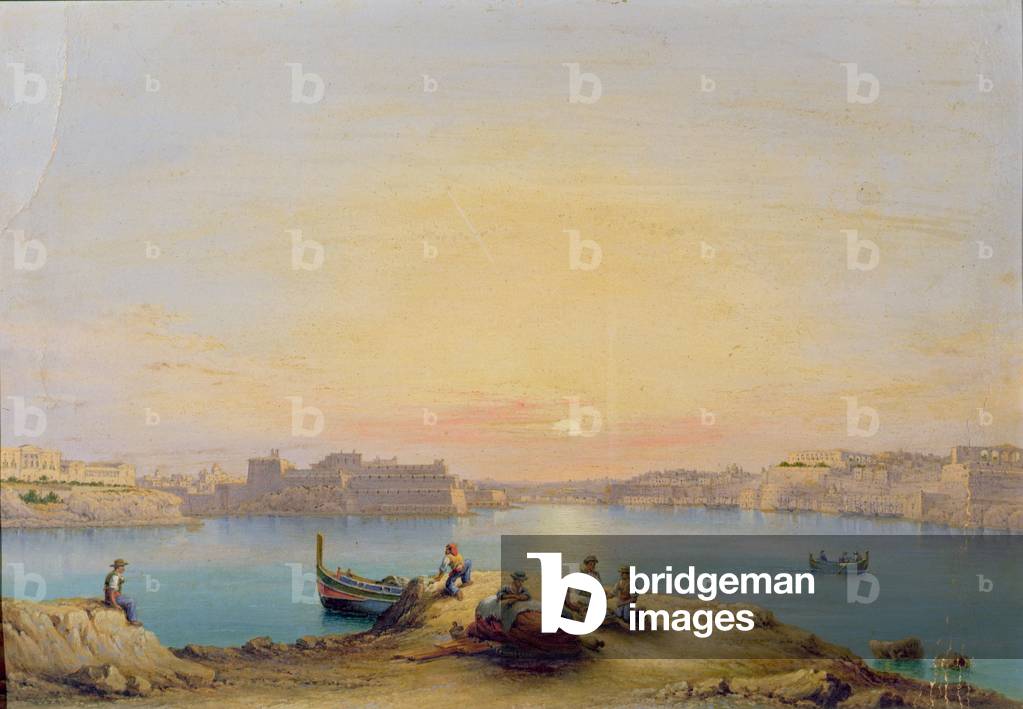 Valetta Harbour at Sunset