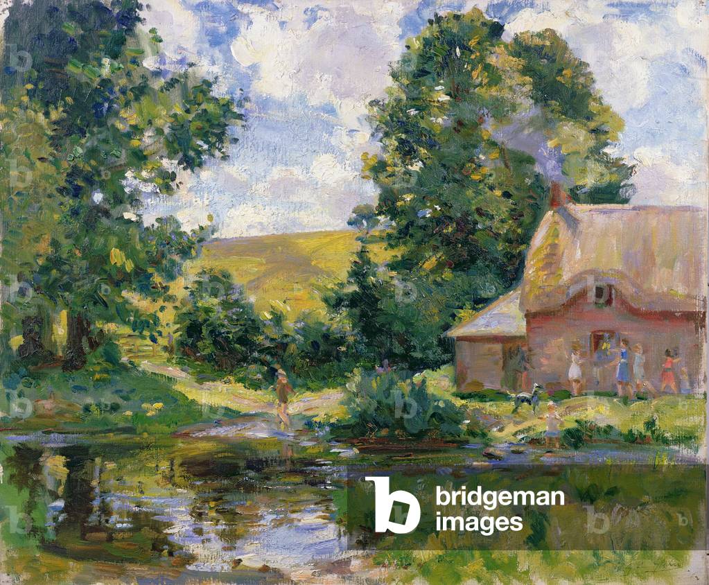 Stratford Tony: the ford on the River Ebble