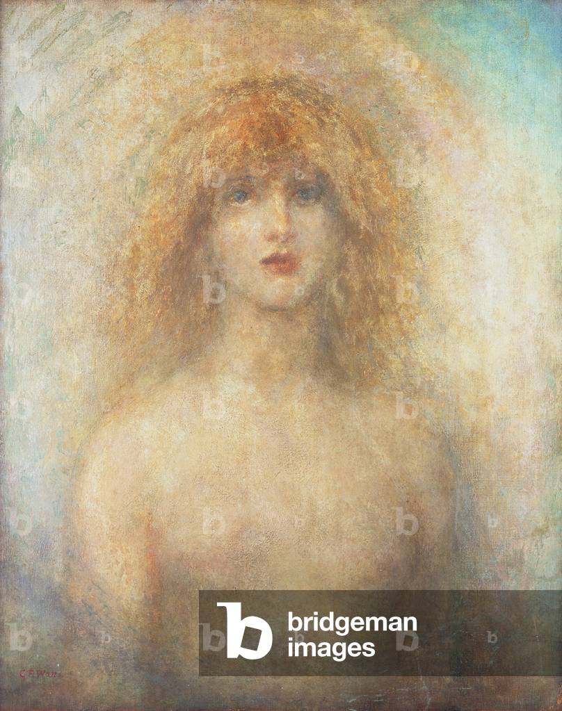 Uldra, The Scandinavian Spirit of the Rainbow in the Waterfall, 1884 (oil on canvas)