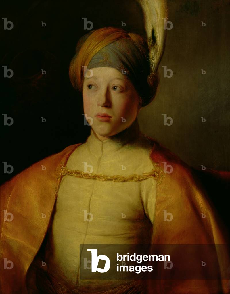 Portrait of a Boy in Persian Dress