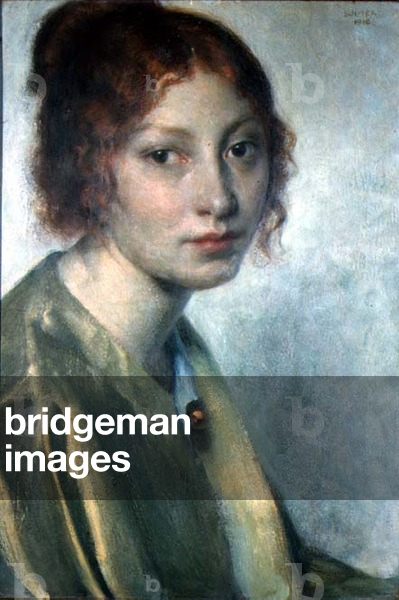 Portrait of a Young Girl, 1916 (panel)