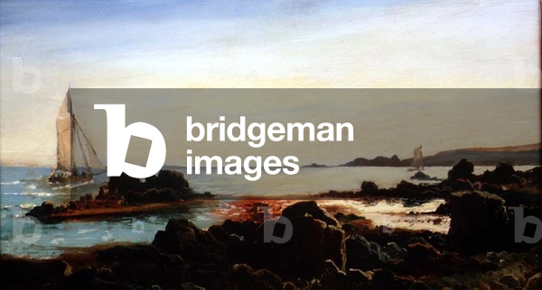 Coastal Landscape with Sailing Boats