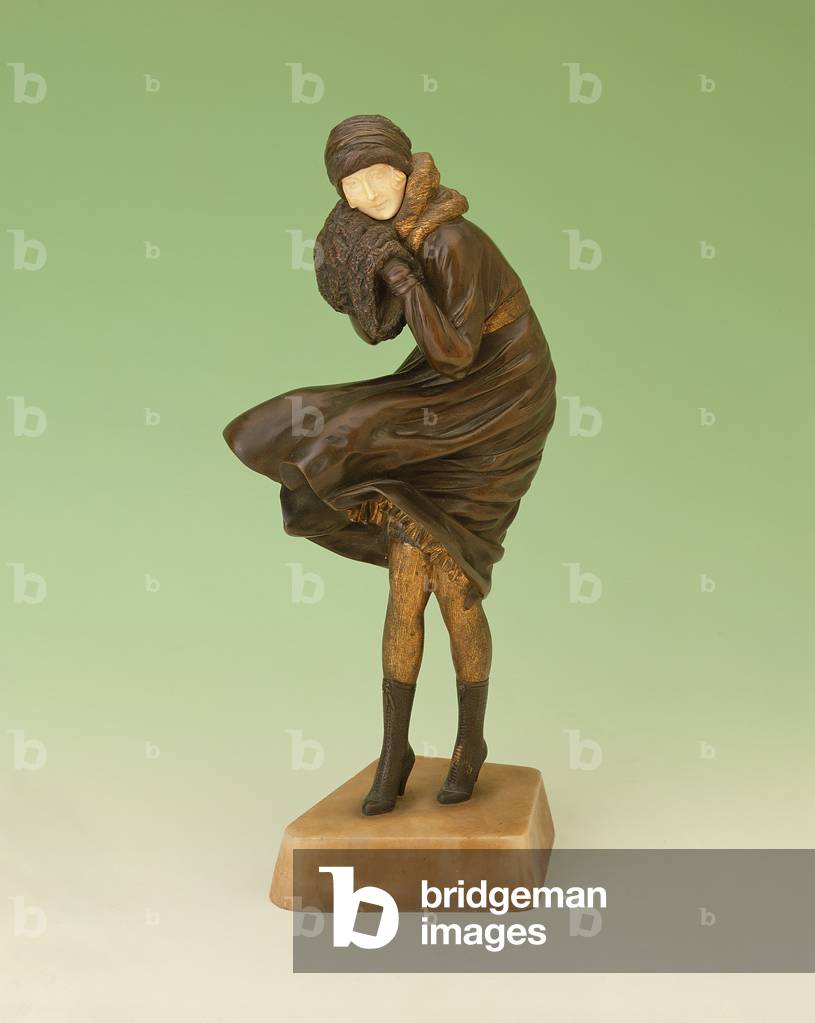 The Squall (bronze and ivory)