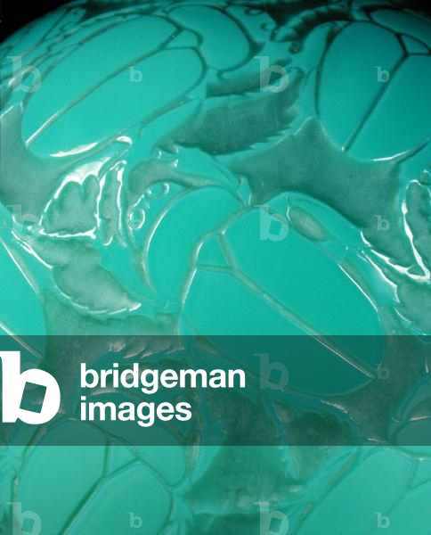 Detail of Gros Scarabees (glass)