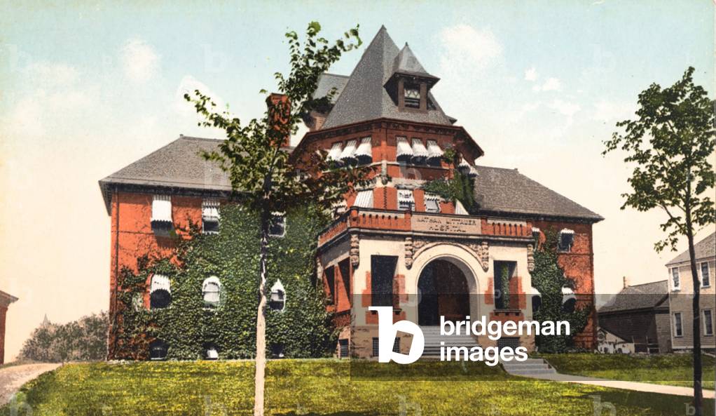 Nathan Littauer Hospital, Gloversville, New York, USA (postcard)