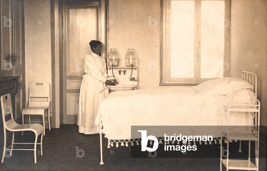 Private Hospital Room, c.1905 (postcard)