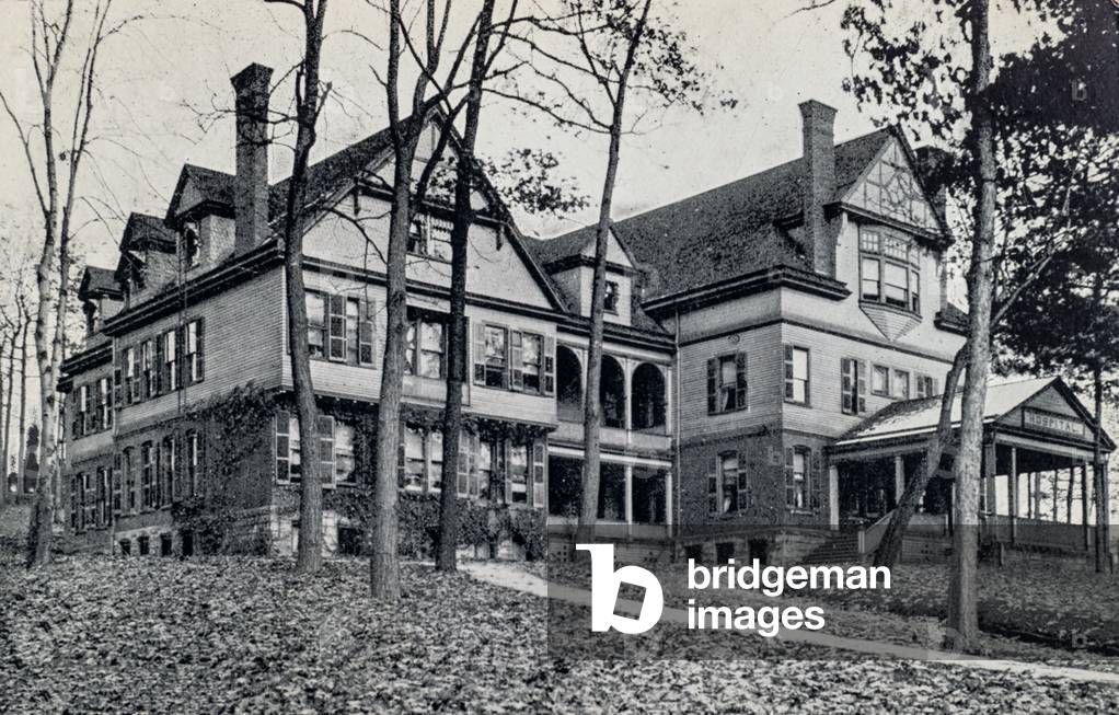 The Hospital, Oil City, Pennsylvania, USA, 1909 (postcard)