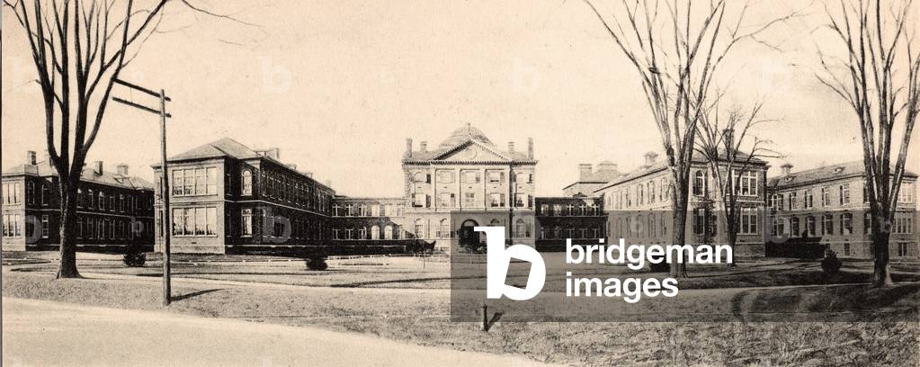 City Hospital, Albany, New York, USA (postcard)