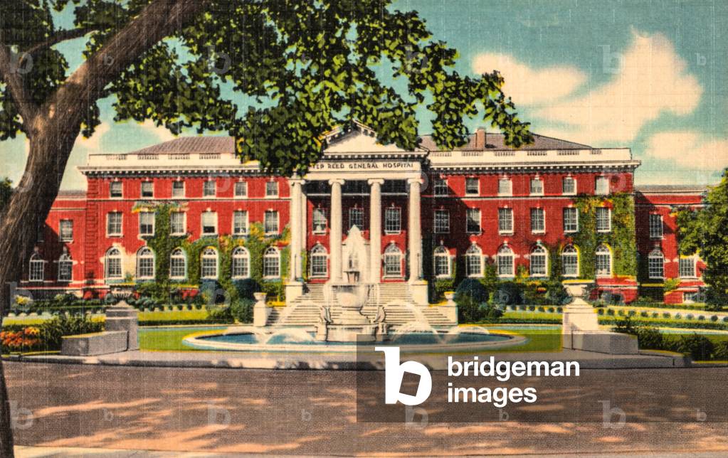 Walter Reed General Hospital, Washington, D.C., USA (postcard)