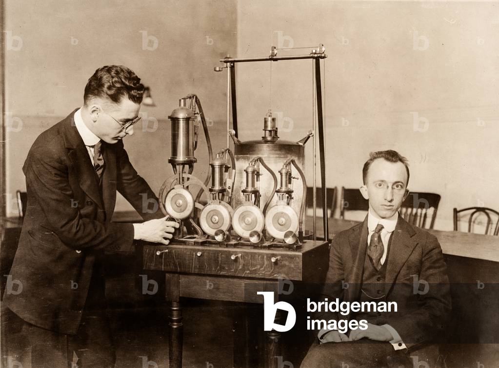Psychological Examination Testing Device, Columbia University, New York, NY, US, c.1920 (silver gelatin print)
