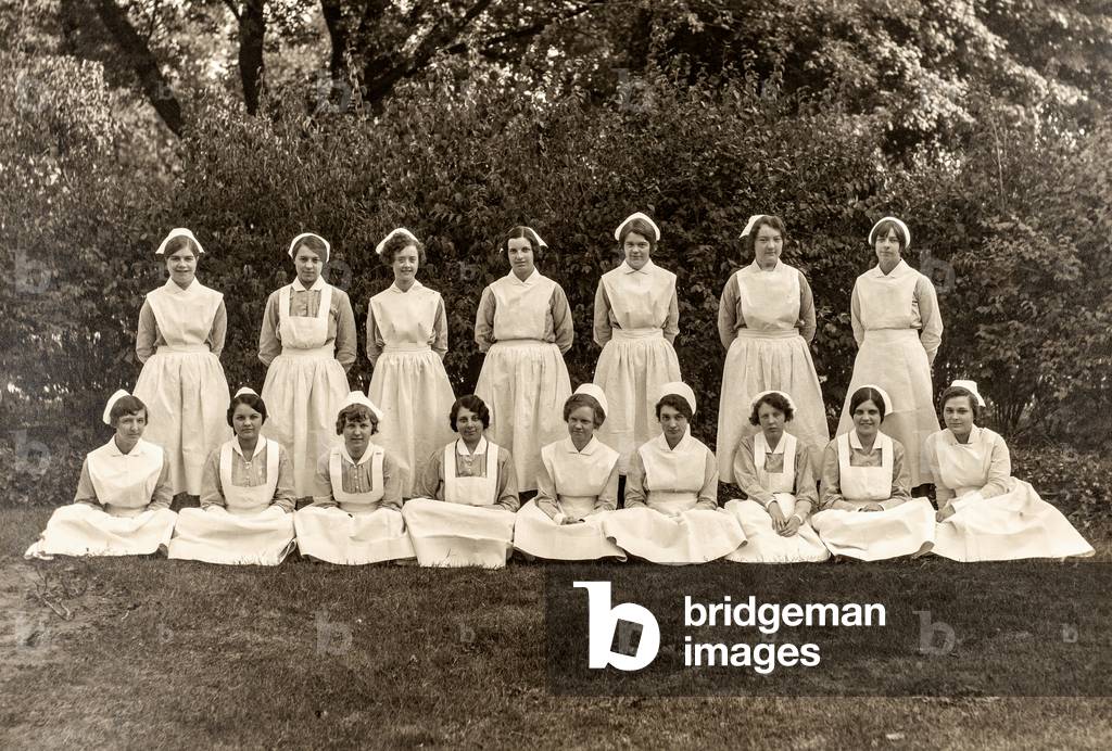 Group Portrait of Nurses , c.late 1920s early 1930s (silver gelatin print)