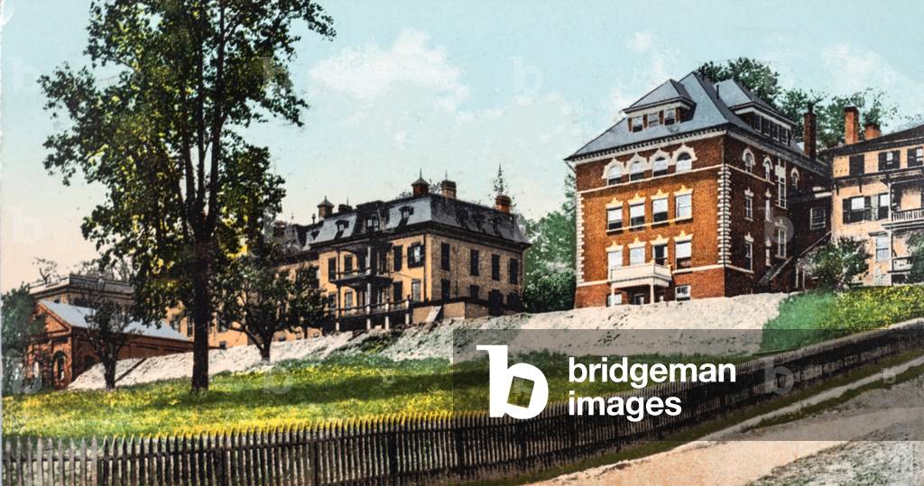 Clark Institution for The Deaf, Northhampton, Massachusetts, USA, 1910 (postcard)