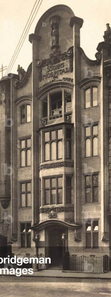 St. John’s Hospital Outpatient Department, and Offices London, London, England, UK (postcard)