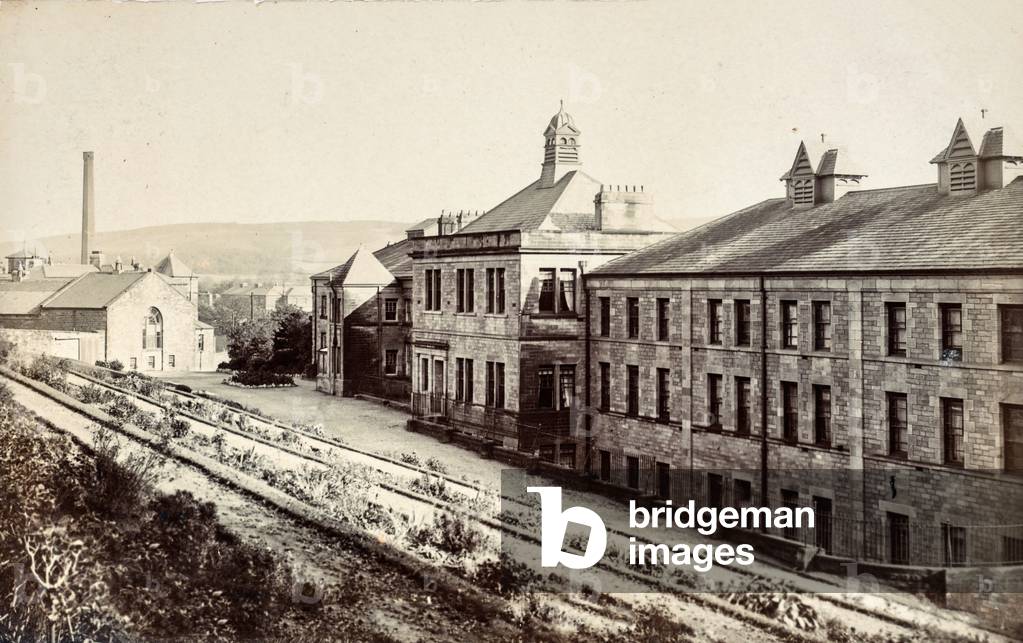 County Asylum, Lancaster, Lancaster, UK (postcard)