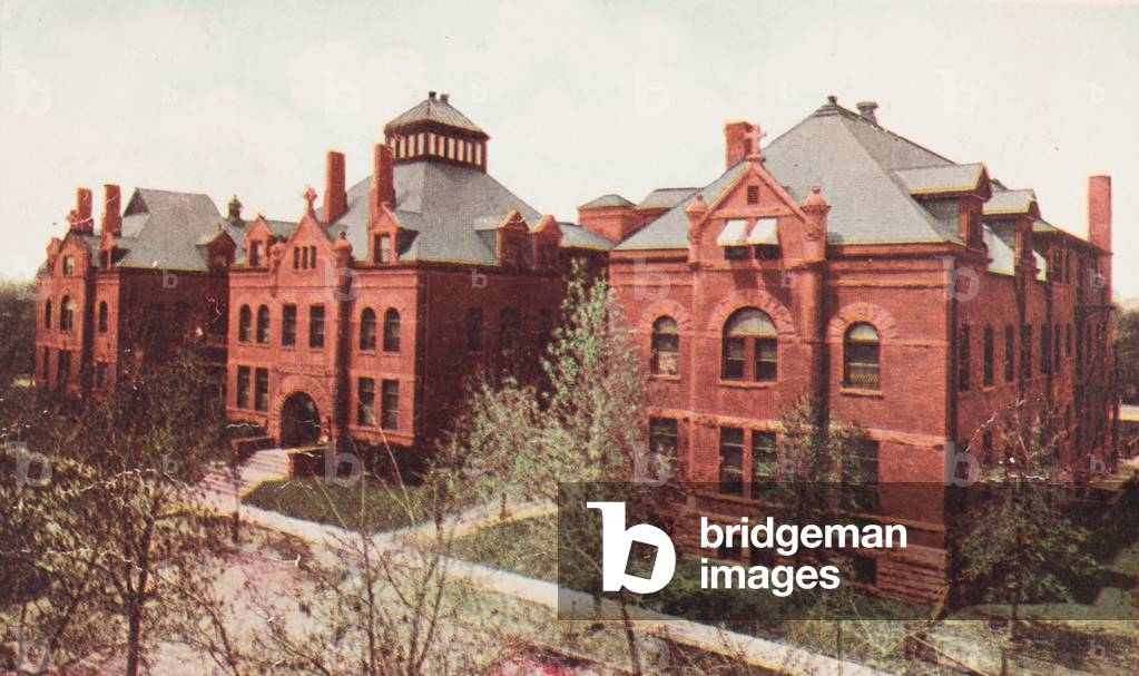 St. Luke’s Hospital, Denver, Colorado, USA, 1912 (postcard)