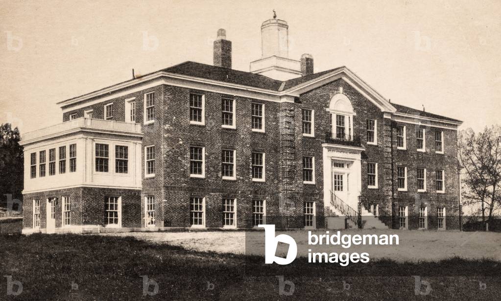 Miles Memorial Hospital, Damariscotta, Maine, USA, 1908 (postcard)