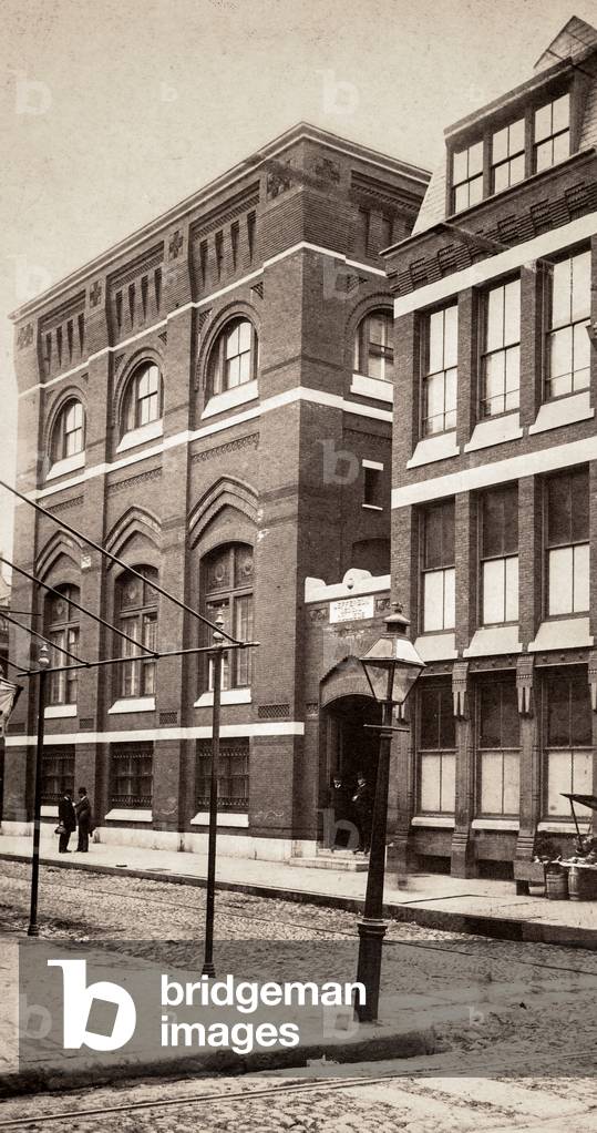 Jefferson Medical College, Philadelphia, Pennsylvania, USA, 1890 (silver gelatin print )