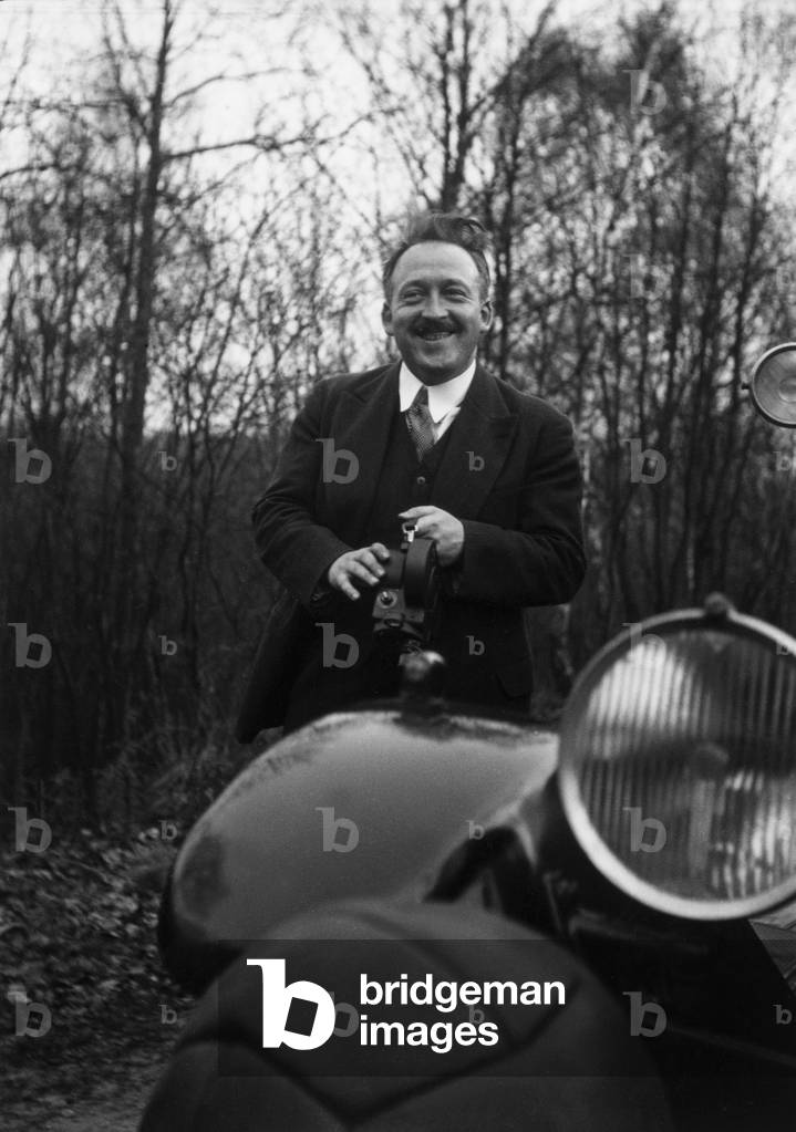 Rene Laforgue (1894-1962) founder of psychoanalytic society of Paris here c. 1944