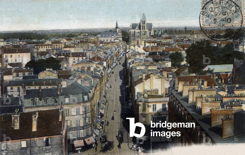 Saint Denis, France, postcard 1905