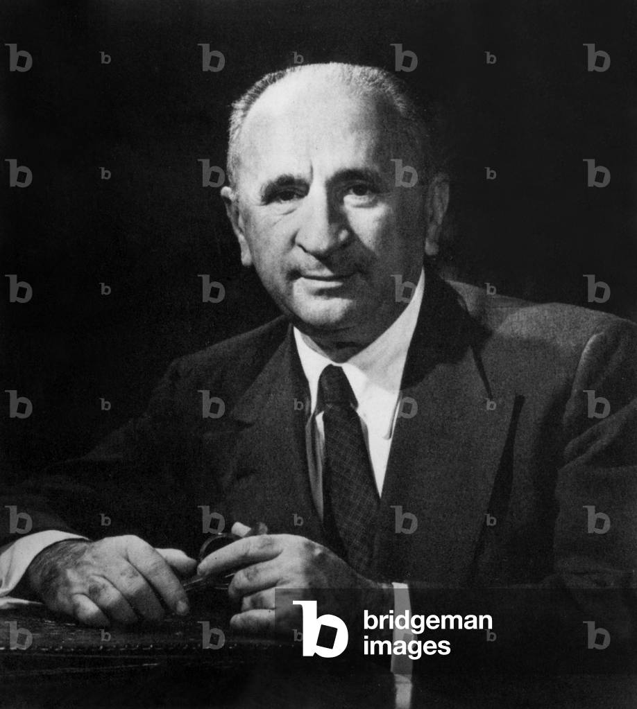 Sandor Rado (1884-1939) american psychoanalyst founder of Institute of psychoanalysis in New York here c. 1940