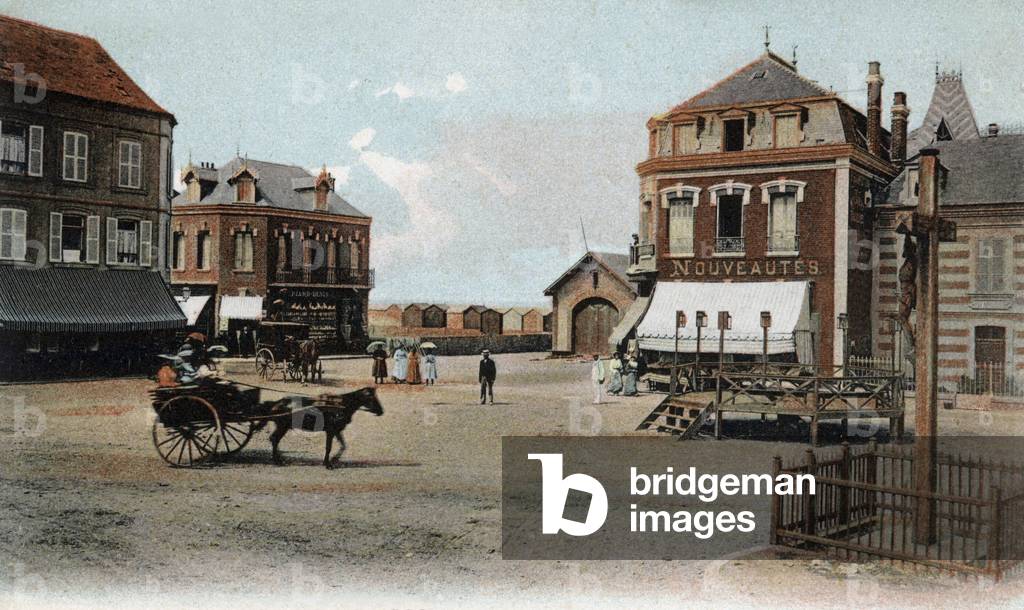 Cayeux Sur Mer, France, postcard, 1906