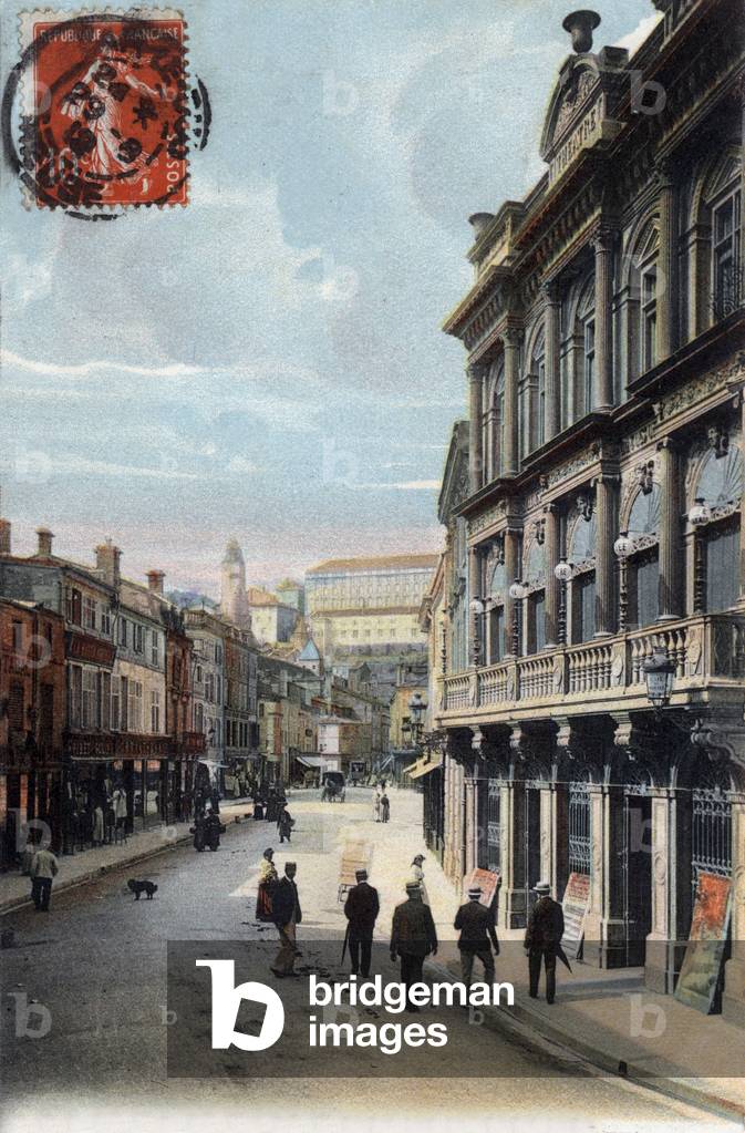 Bar le Duc (Lorraine, France): theater, postcard, 1918