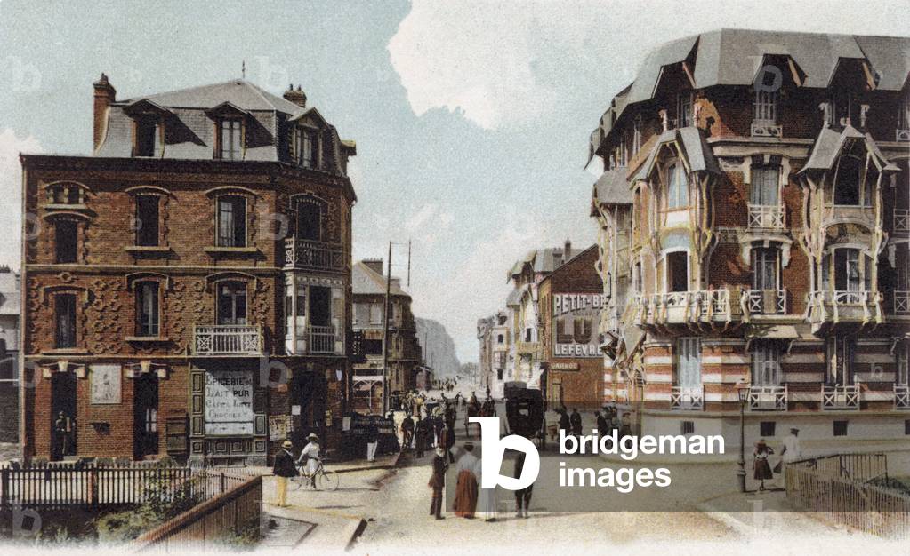 Mers les Bains, France , postcard, 1905