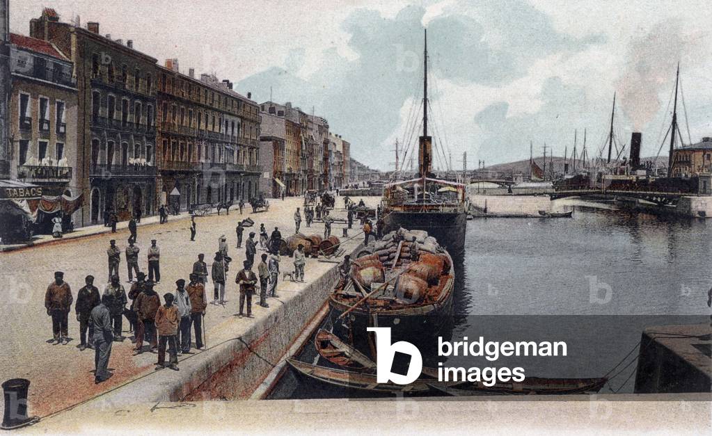 Sete, France, postcard, c. 1910